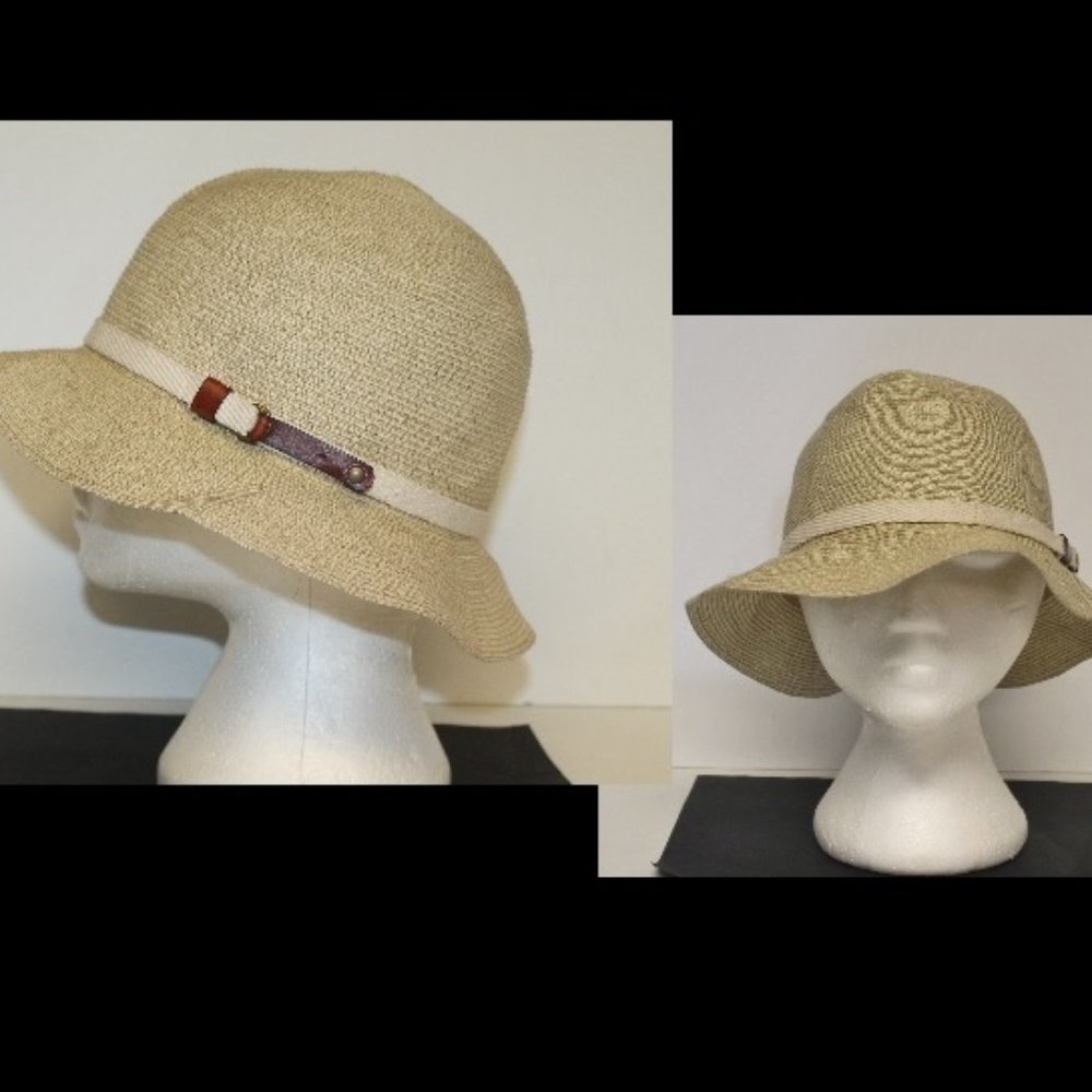 Vintage New Filippo Catarzi Italy Straw Hat